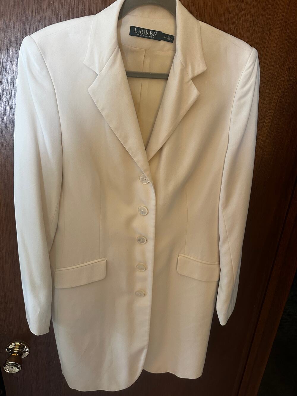 LAUREN RALPH LAUREN BLAZER DRESS; SIZE 10